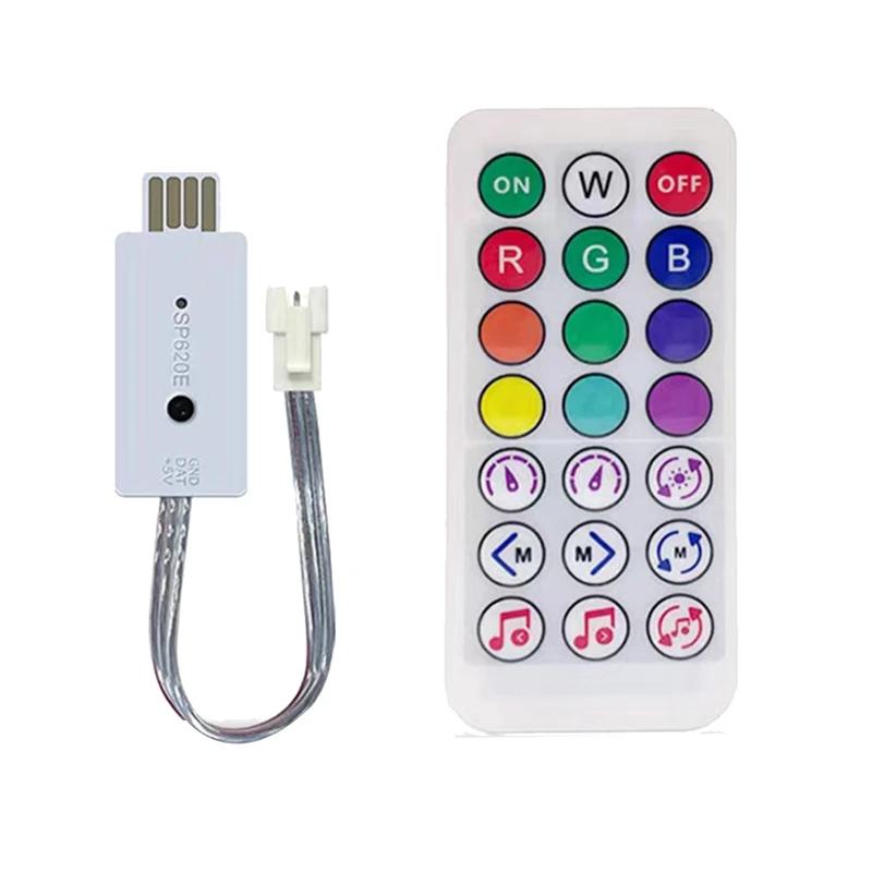 USB   ȼ Ʈѷ ǰ, WS2812 RGB LED Ʈ Ʈ  RF , DC5V SP620E